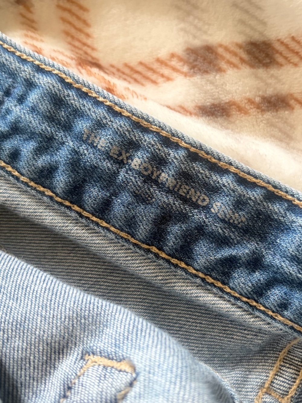 Ag Adriano Goldschmied ex boyfriend slim jeans size 33. Broken in perfection. - Picture 5 of 13